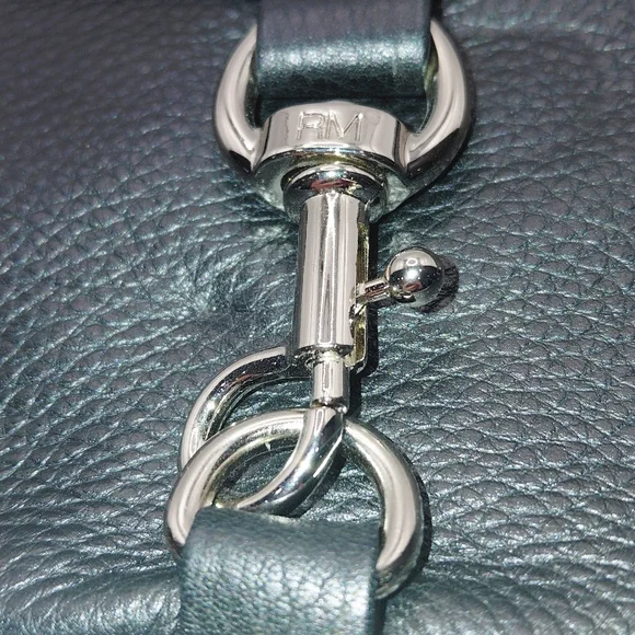 Rebecca Minkoff Black Pebbled Leather Wristlet Clutch - Picture 3 of 8